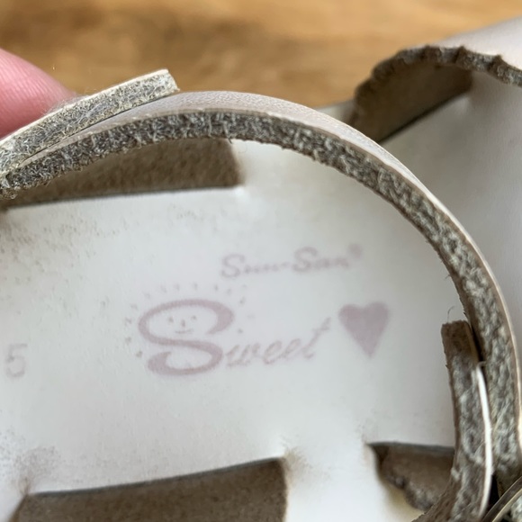 Salt Water Sandals Sweet Heart White size 5 toddler - Picture 7 of 9